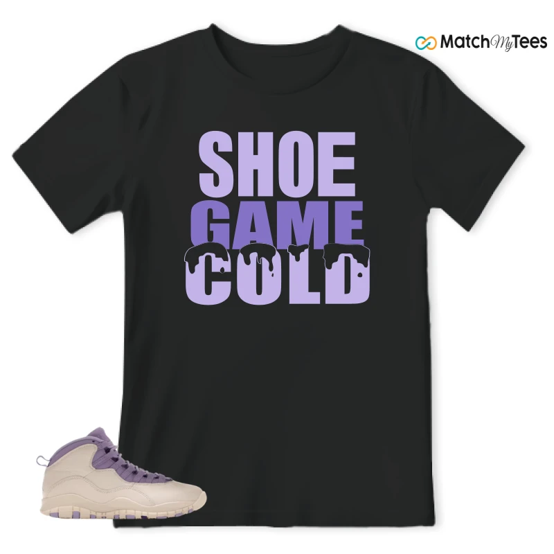 NIKE AIR JORDAN 10 HYDRANGEAS SNEAKER Matching Tees t-shirt