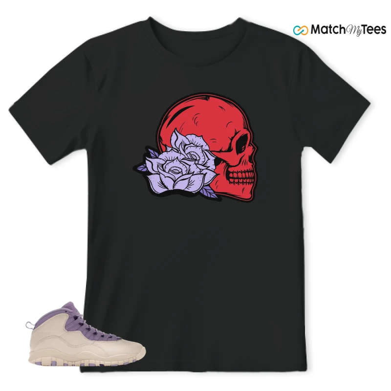 NIKE AIR JORDAN 10 HYDRANGEAS SNEAKER Matching Tees t-shirt