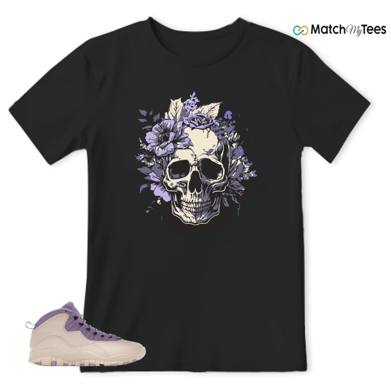 NIKE AIR JORDAN 10 HYDRANGEAS SNEAKER Matching Tees t-shirt