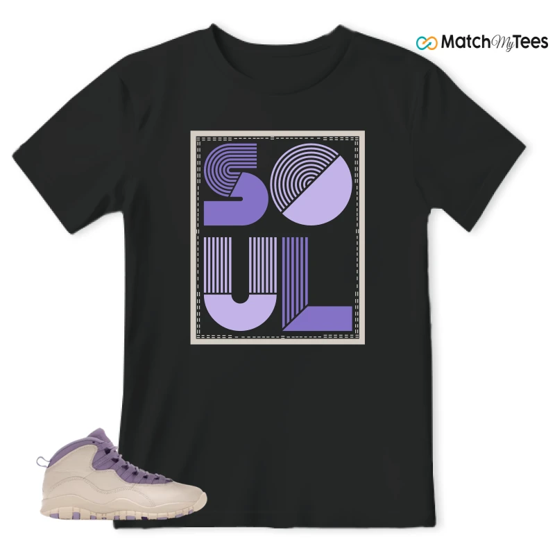 NIKE AIR JORDAN 10 HYDRANGEAS SNEAKER Matching Tees t-shirt