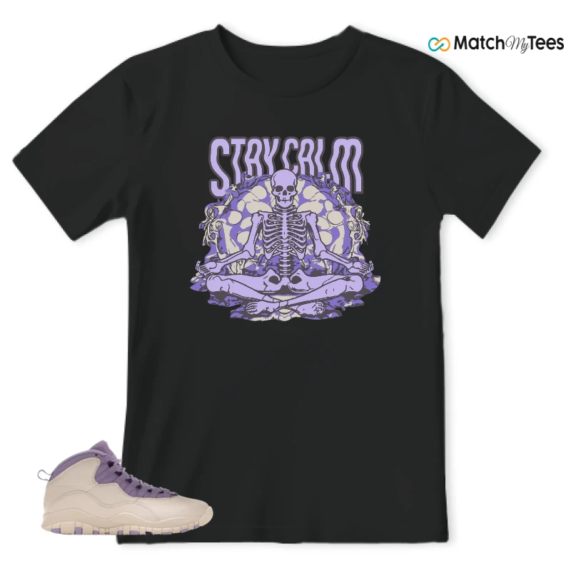 NIKE AIR JORDAN 10 HYDRANGEAS SNEAKER Matching Tees t-shirt