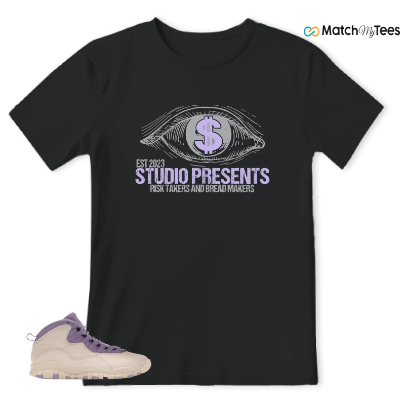 NIKE AIR JORDAN 10 HYDRANGEAS SNEAKER Matching Tees t-shirt