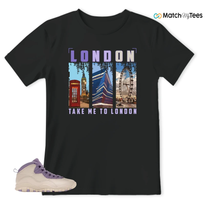 NIKE AIR JORDAN 10 HYDRANGEAS SNEAKER Matching Tees t-shirt