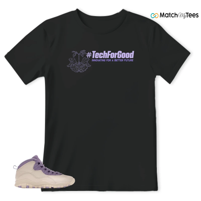 NIKE AIR JORDAN 10 HYDRANGEAS SNEAKER Matching Tees t-shirt