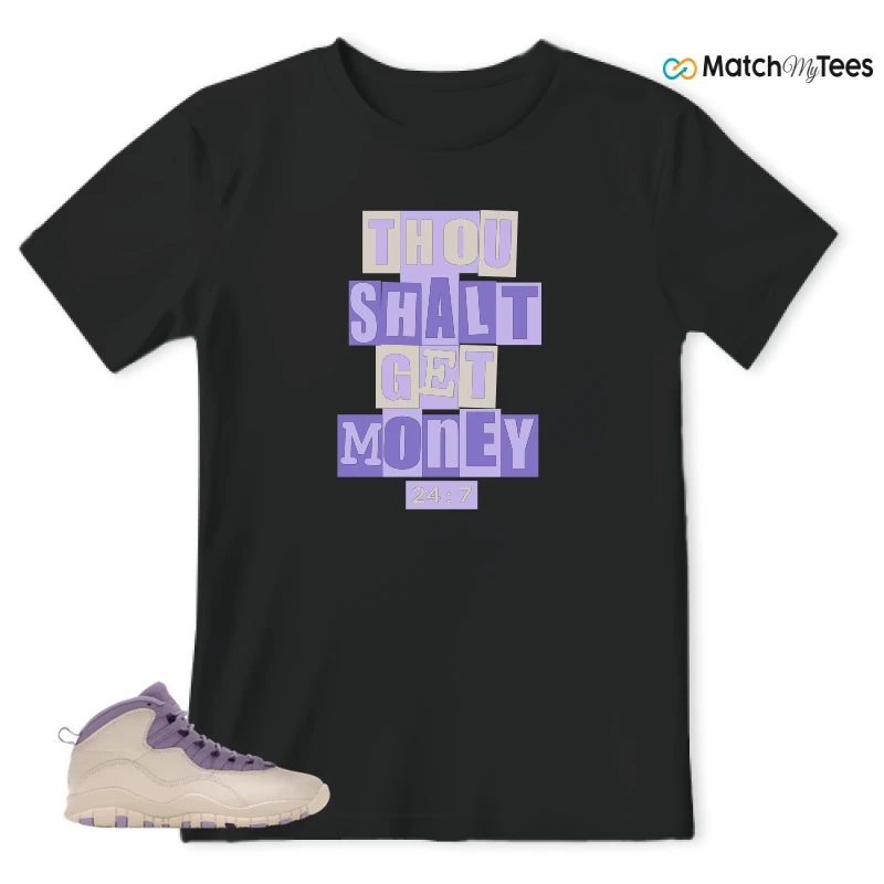 NIKE AIR JORDAN 10 HYDRANGEAS SNEAKER Matching Tees t-shirt