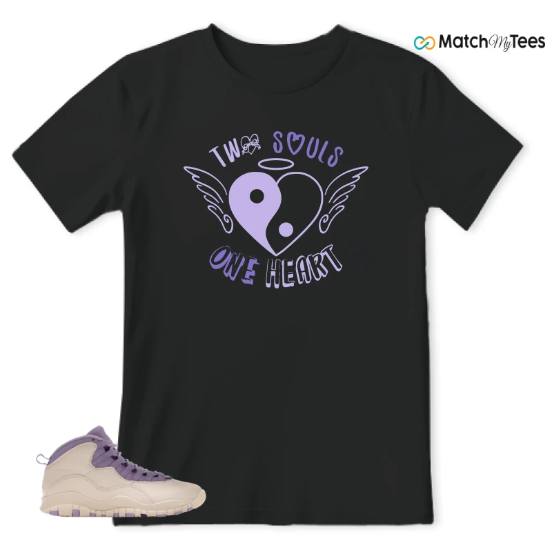 NIKE AIR JORDAN 10 HYDRANGEAS SNEAKER Matching Tees t-shirt