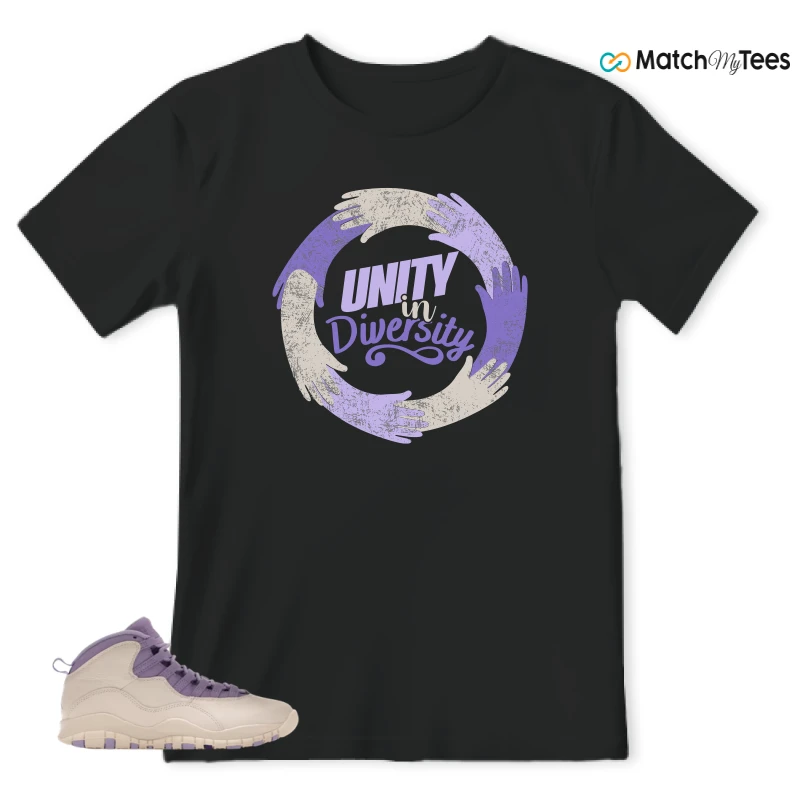NIKE AIR JORDAN 10 HYDRANGEAS SNEAKER Matching Tees t-shirt