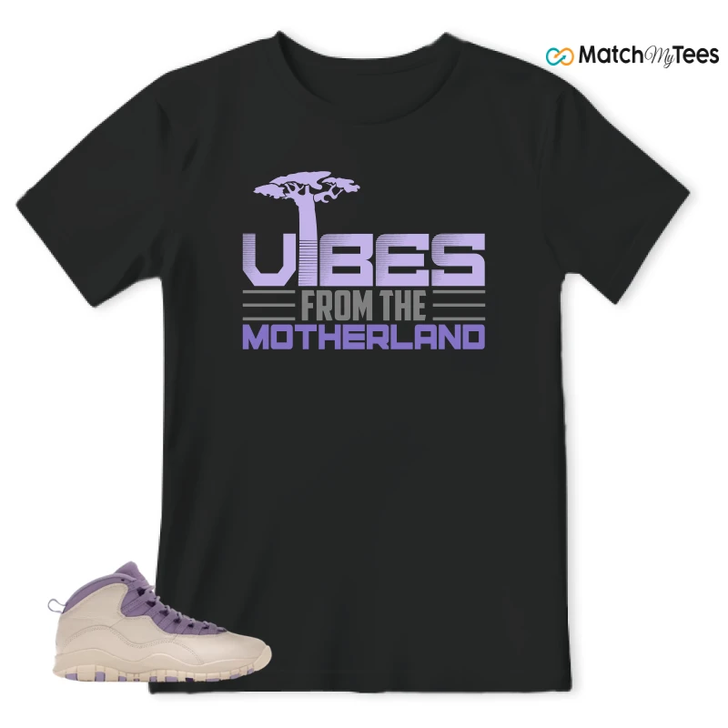 NIKE AIR JORDAN 10 HYDRANGEAS SNEAKER Matching Tees t-shirt