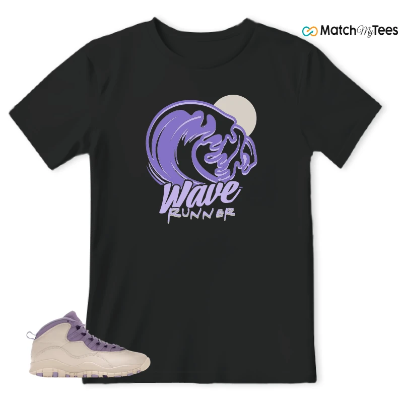 NIKE AIR JORDAN 10 HYDRANGEAS SNEAKER Matching Tees t-shirt