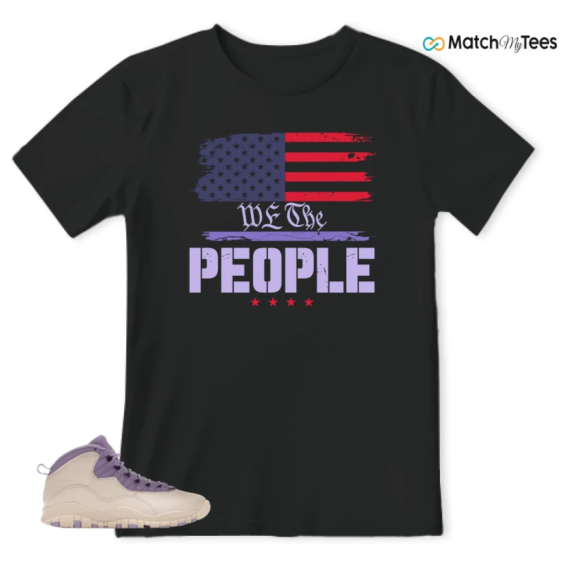 NIKE AIR JORDAN 10 HYDRANGEAS SNEAKER Matching Tees t-shirt