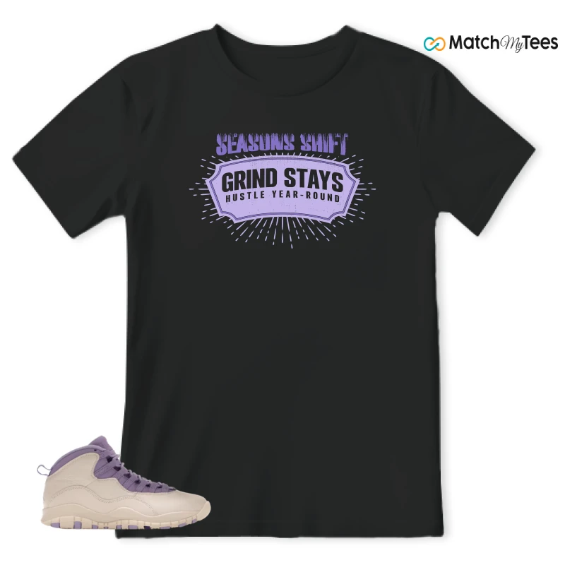NIKE AIR JORDAN 10 HYDRANGEAS SNEAKER Matching Tees t-shirt