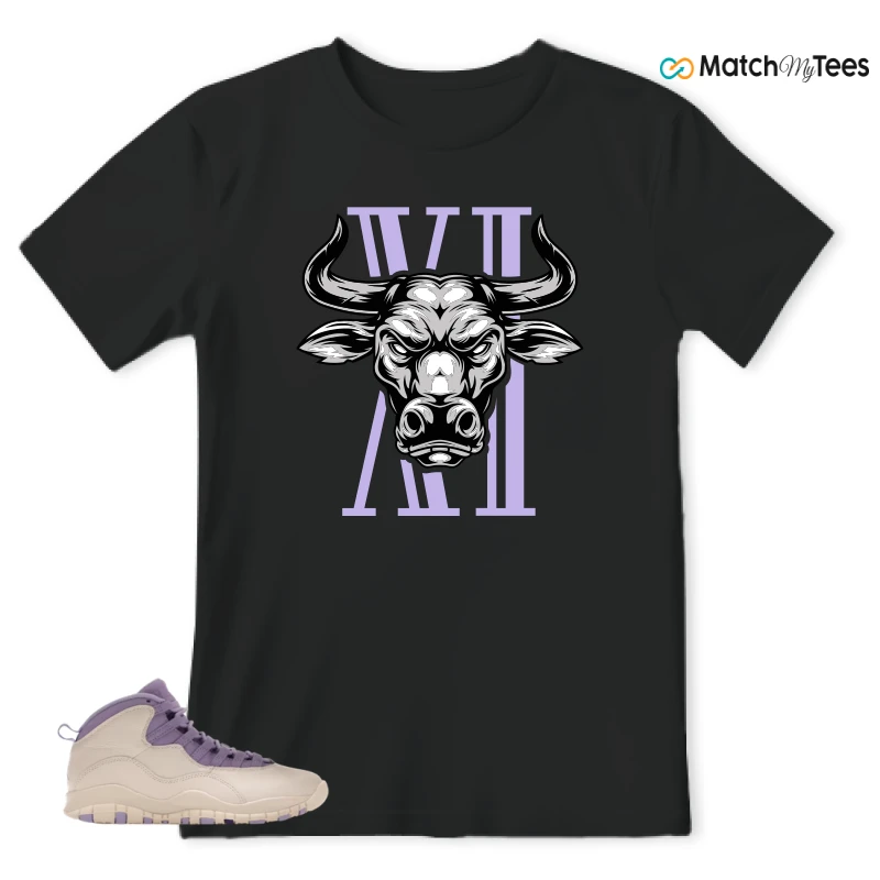 NIKE AIR JORDAN 10 HYDRANGEAS SNEAKER Matching Tees t-shirt