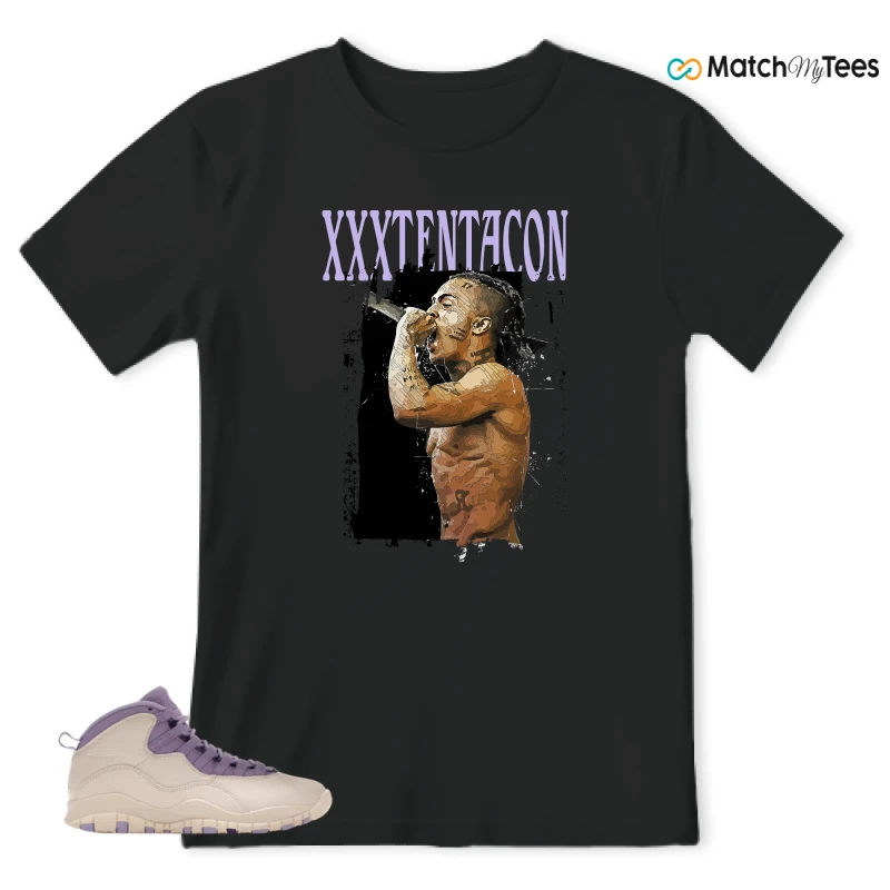 NIKE AIR JORDAN 10 HYDRANGEAS SNEAKER Matching Tees t-shirt