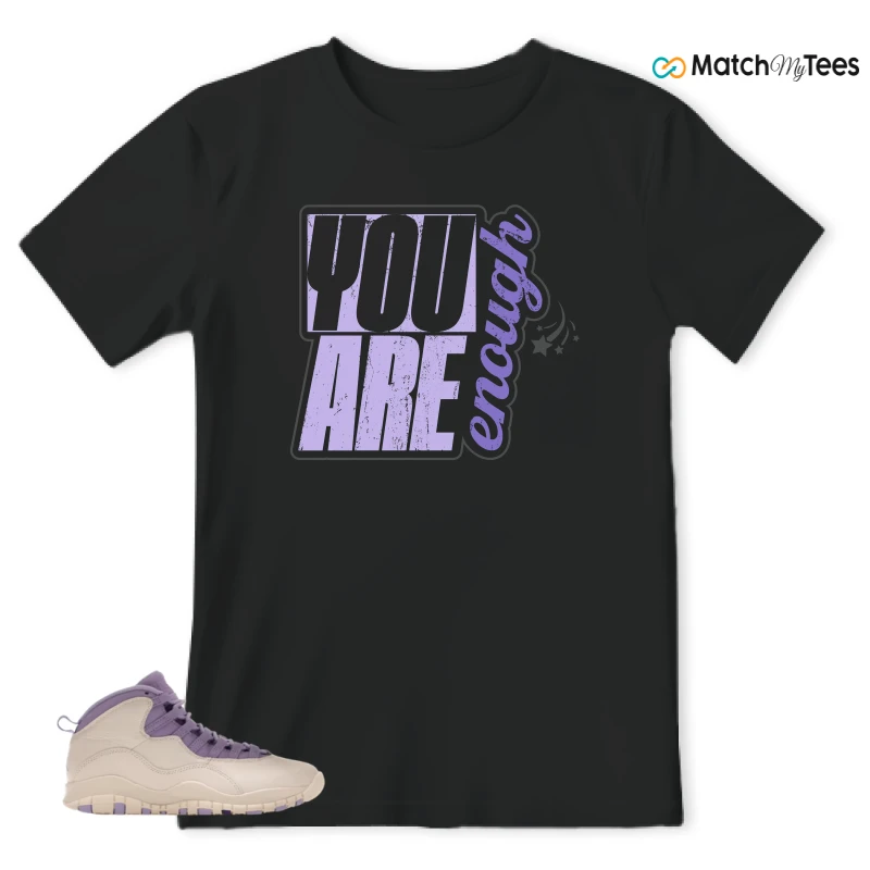 NIKE AIR JORDAN 10 HYDRANGEAS SNEAKER Matching Tees t-shirt