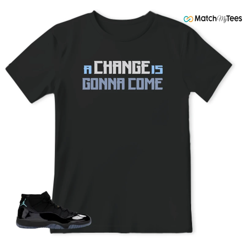 NIKE AIR JORDAN 11 RETRO GAMMA BLUE 2025 SNEAKER Matching Tees t-shirt