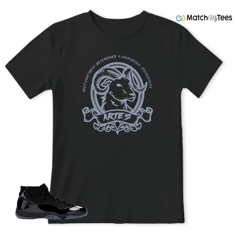 NIKE AIR JORDAN 11 RETRO GAMMA BLUE 2025 SNEAKER Matching Tees t-shirt