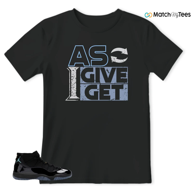 NIKE AIR JORDAN 11 RETRO GAMMA BLUE 2025 SNEAKER Matching Tees t-shirt