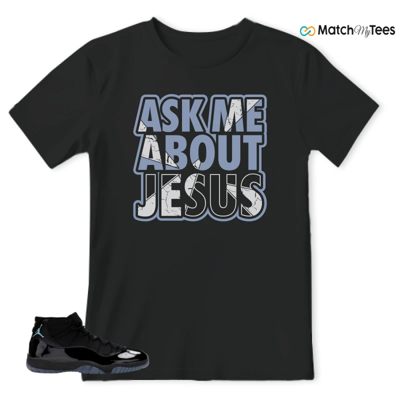 NIKE AIR JORDAN 11 RETRO GAMMA BLUE 2025 SNEAKER Matching Tees t-shirt