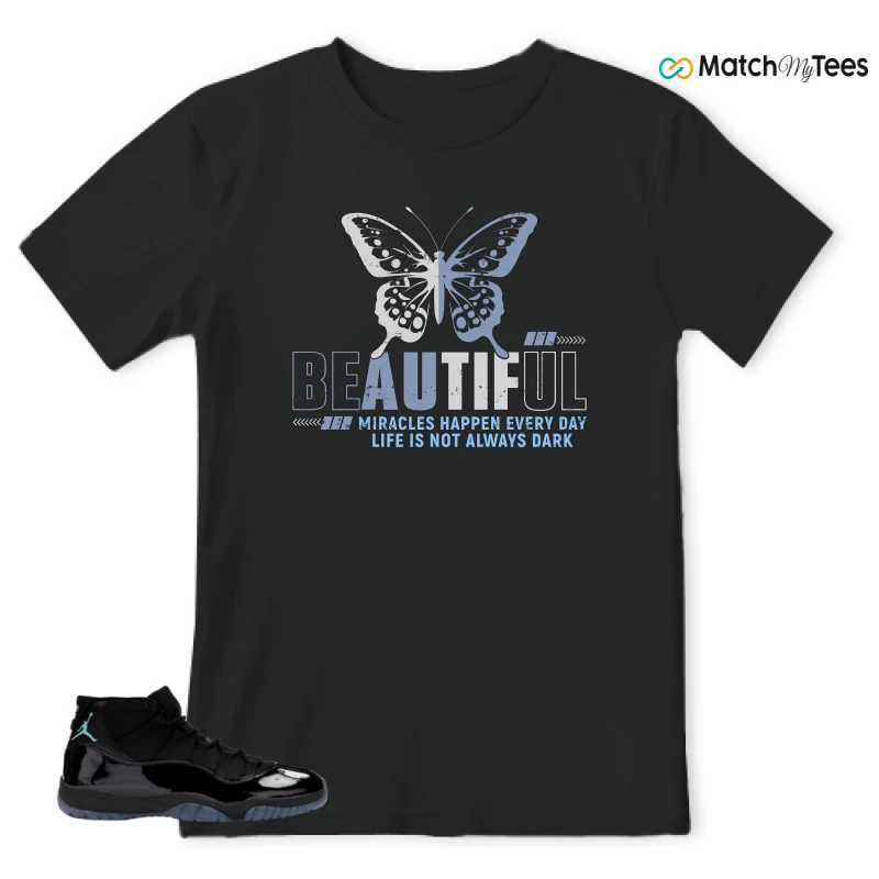 NIKE AIR JORDAN 11 RETRO GAMMA BLUE 2025 SNEAKER Matching Tees t-shirt