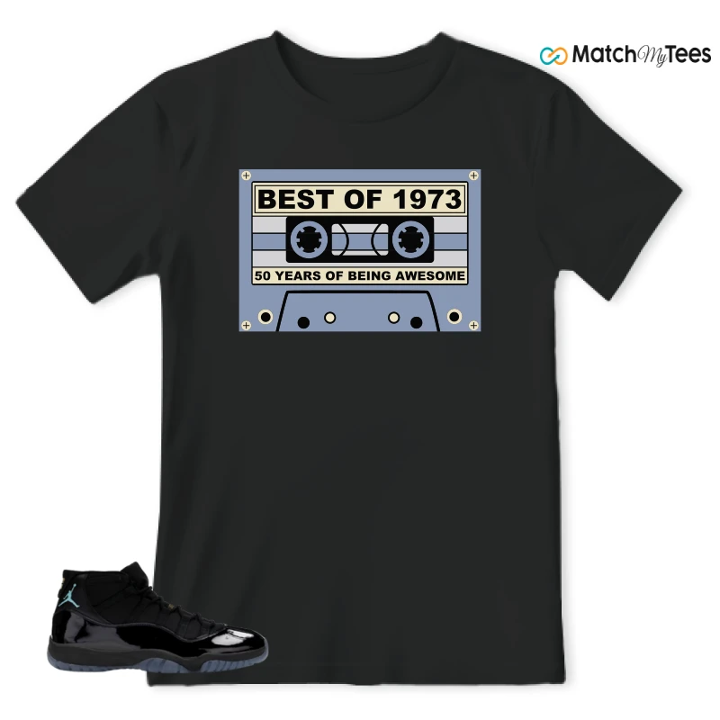 NIKE AIR JORDAN 11 RETRO GAMMA BLUE 2025 SNEAKER Matching Tees t-shirt