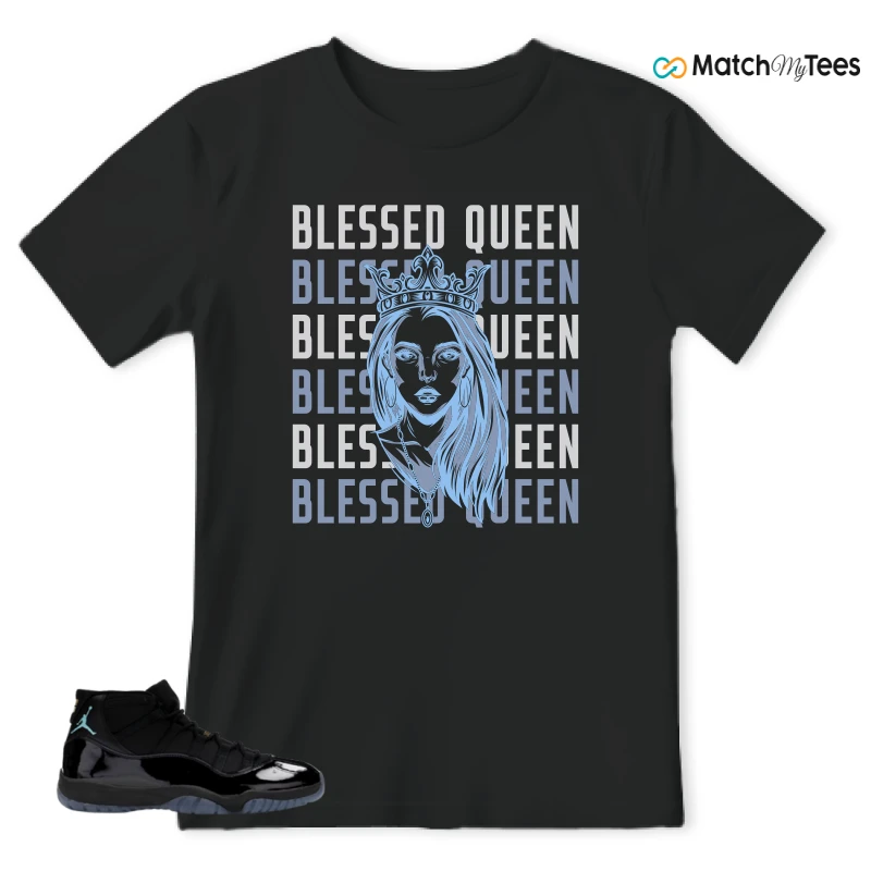 NIKE AIR JORDAN 11 RETRO GAMMA BLUE 2025 SNEAKER Matching Tees t-shirt
