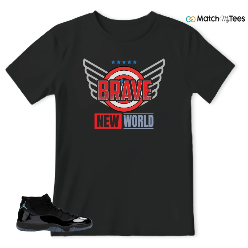 NIKE AIR JORDAN 11 RETRO GAMMA BLUE 2025 SNEAKER Matching Tees t-shirt