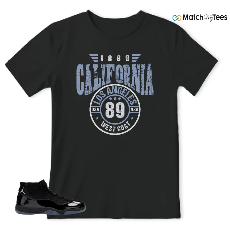NIKE AIR JORDAN 11 RETRO GAMMA BLUE 2025 SNEAKER Matching Tees t-shirt