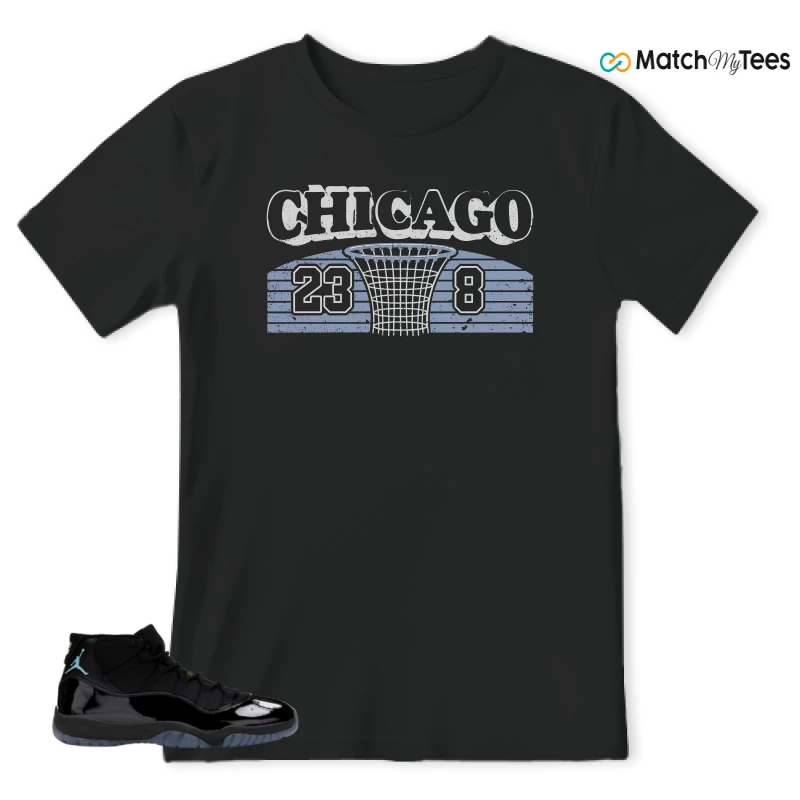 NIKE AIR JORDAN 11 RETRO GAMMA BLUE 2025 SNEAKER Matching Tees t-shirt