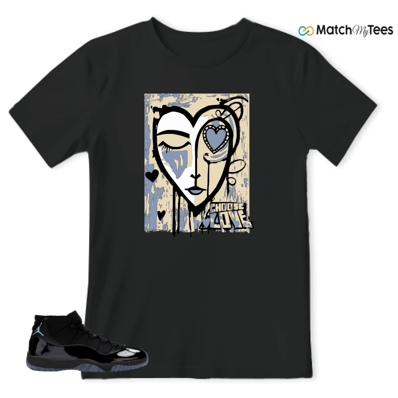 NIKE AIR JORDAN 11 RETRO GAMMA BLUE 2025 SNEAKER Matching Tees t-shirt