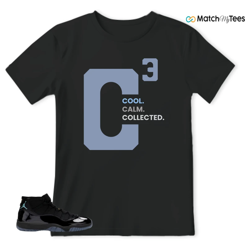 NIKE AIR JORDAN 11 RETRO GAMMA BLUE 2025 SNEAKER Matching Tees t-shirt