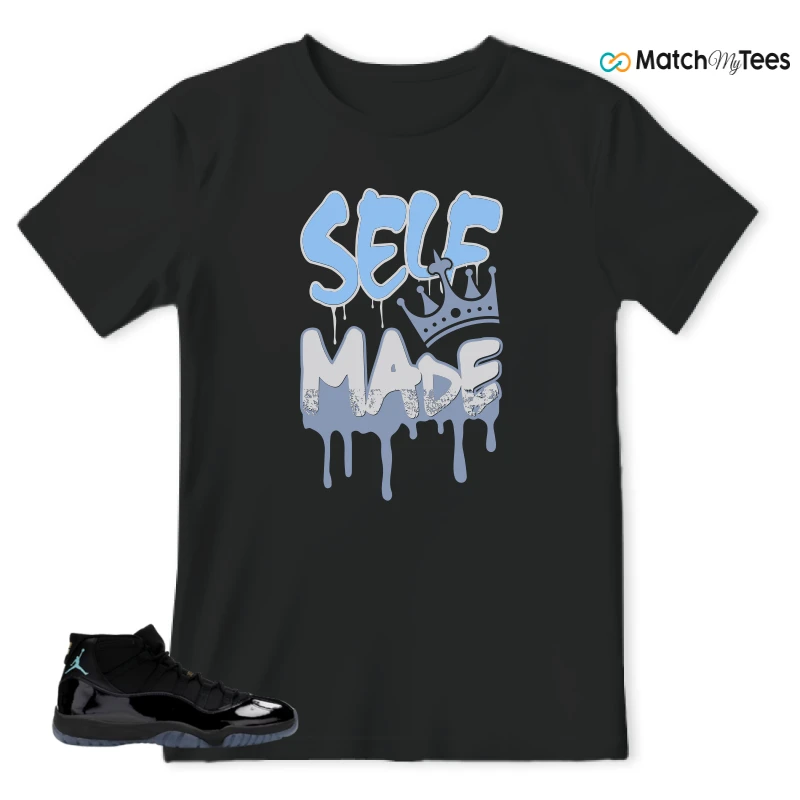 NIKE AIR JORDAN 11 RETRO GAMMA BLUE 2025 SNEAKER Matching Tees t-shirt