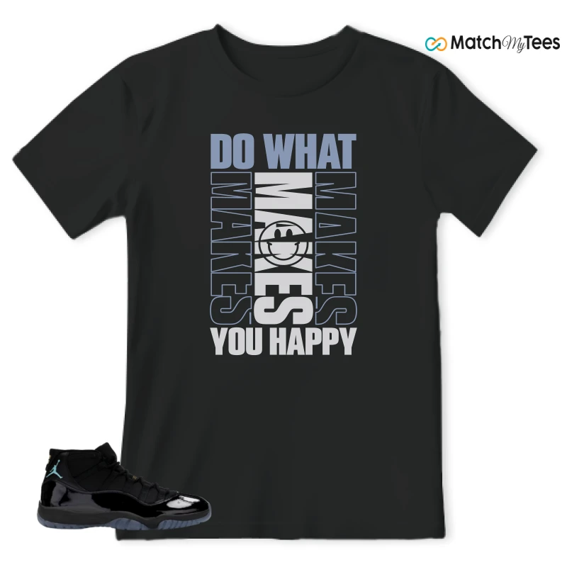 NIKE AIR JORDAN 11 RETRO GAMMA BLUE 2025 SNEAKER Matching Tees t-shirt