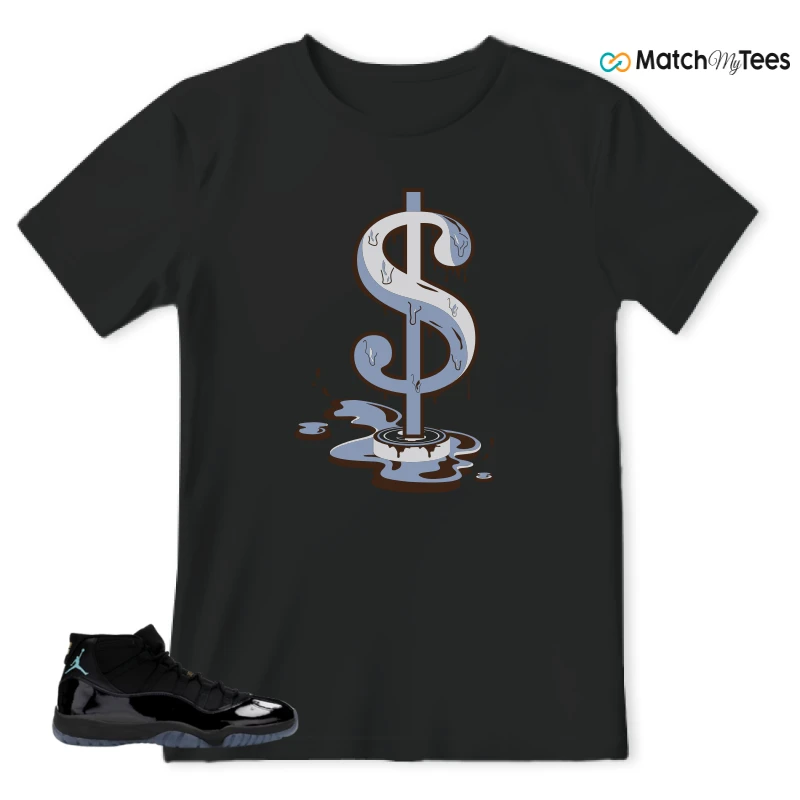 NIKE AIR JORDAN 11 RETRO GAMMA BLUE 2025 SNEAKER Matching Tees t-shirt