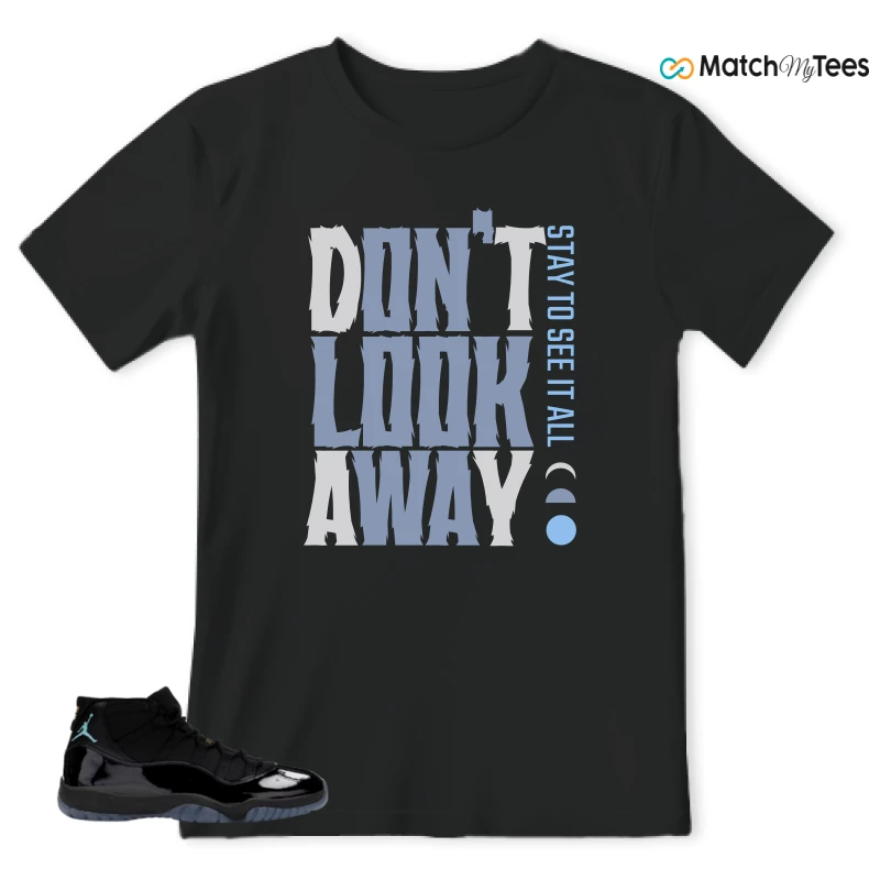 NIKE AIR JORDAN 11 RETRO GAMMA BLUE 2025 SNEAKER Matching Tees t-shirt