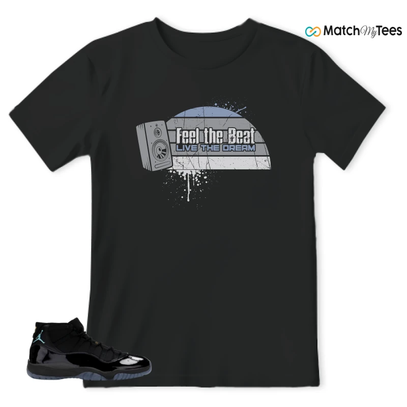 NIKE AIR JORDAN 11 RETRO GAMMA BLUE 2025 SNEAKER Matching Tees t-shirt