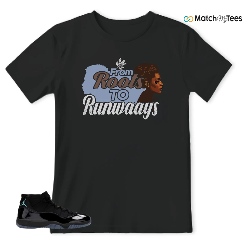 NIKE AIR JORDAN 11 RETRO GAMMA BLUE 2025 SNEAKER Matching Tees t-shirt