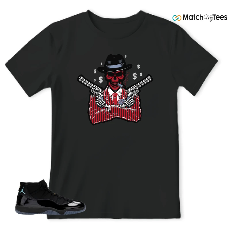 NIKE AIR JORDAN 11 RETRO GAMMA BLUE 2025 SNEAKER Matching Tees t-shirt