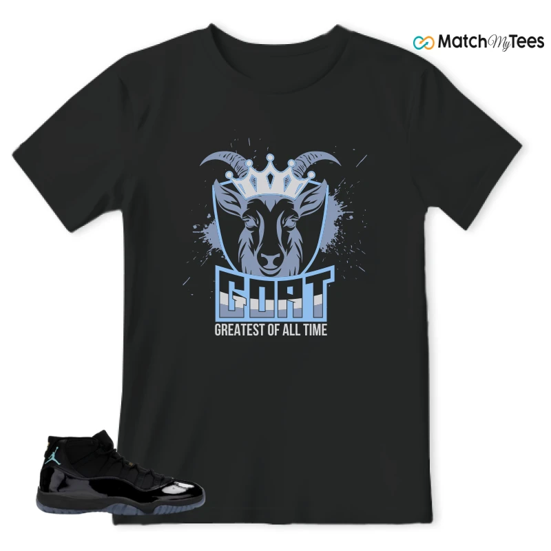 NIKE AIR JORDAN 11 RETRO GAMMA BLUE 2025 SNEAKER Matching Tees t-shirt