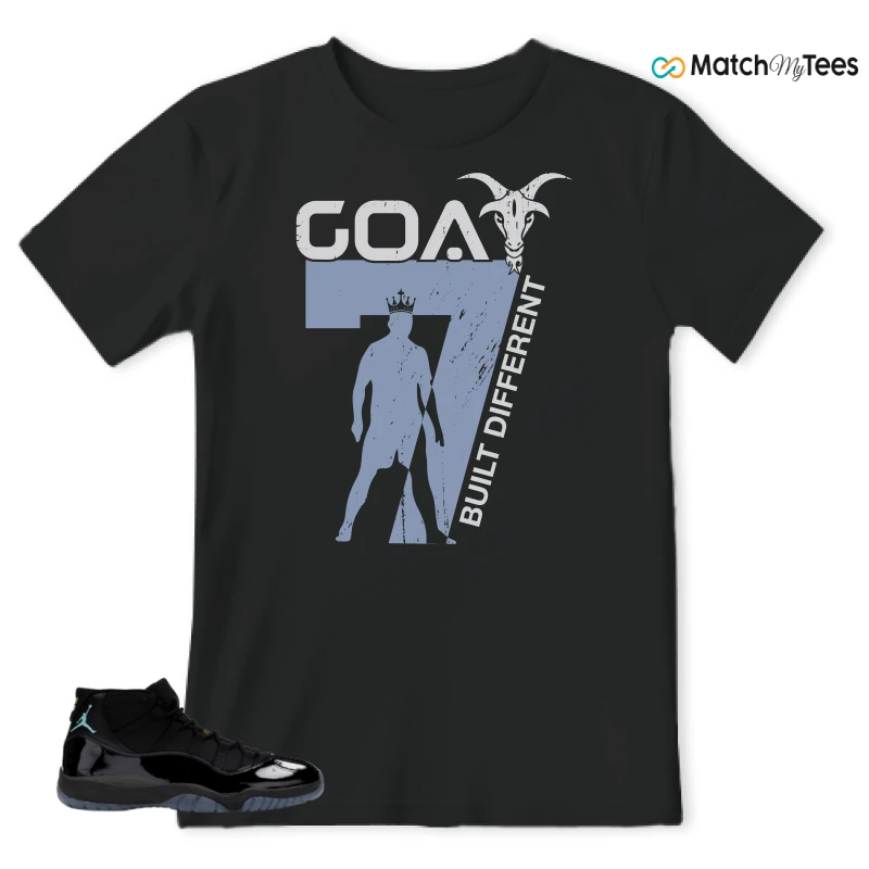 NIKE AIR JORDAN 11 RETRO GAMMA BLUE 2025 SNEAKER Matching Tees t-shirt