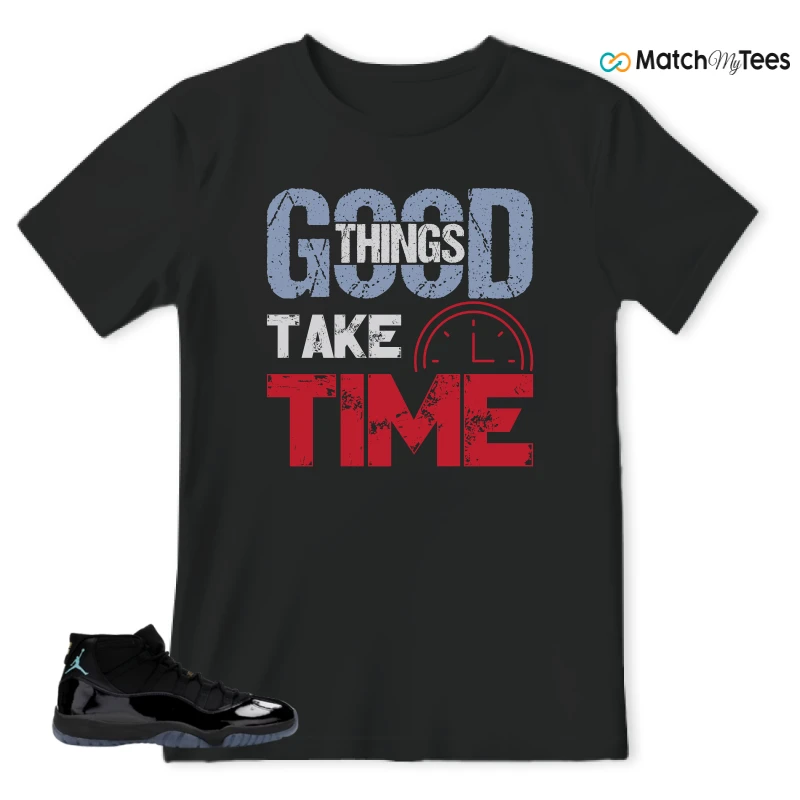 NIKE AIR JORDAN 11 RETRO GAMMA BLUE 2025 SNEAKER Matching Tees t-shirt