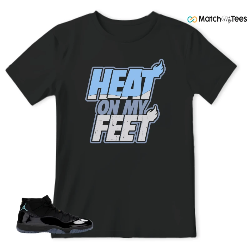NIKE AIR JORDAN 11 RETRO GAMMA BLUE 2025 SNEAKER Matching Tees t-shirt