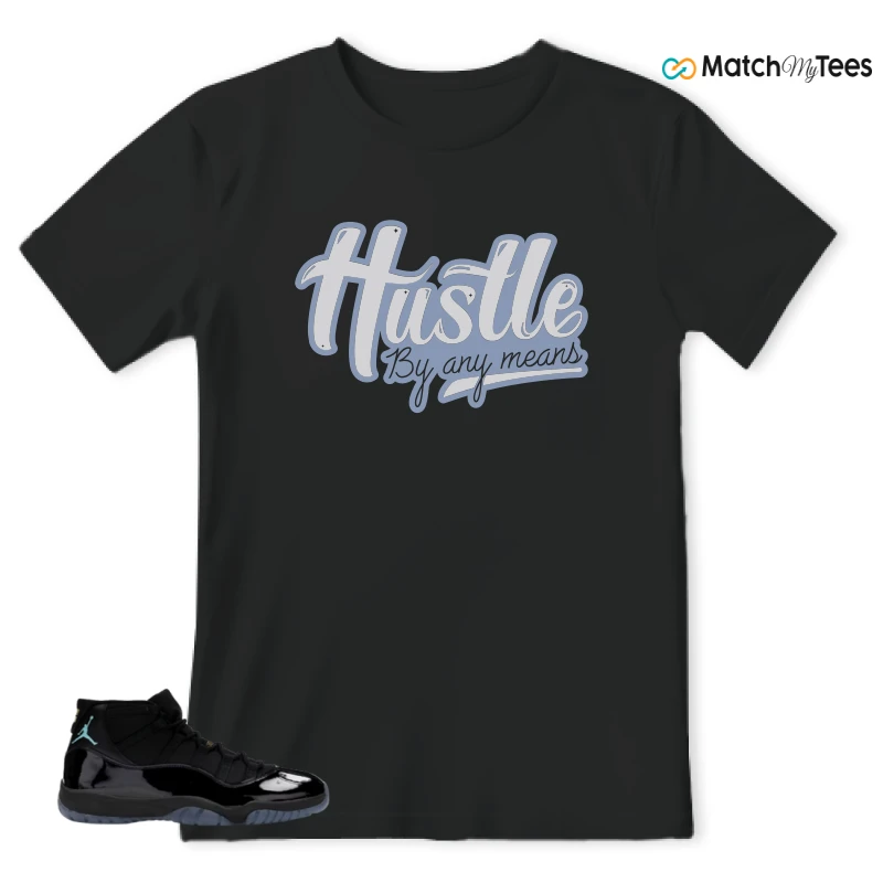 NIKE AIR JORDAN 11 RETRO GAMMA BLUE 2025 SNEAKER Matching Tees t-shirt