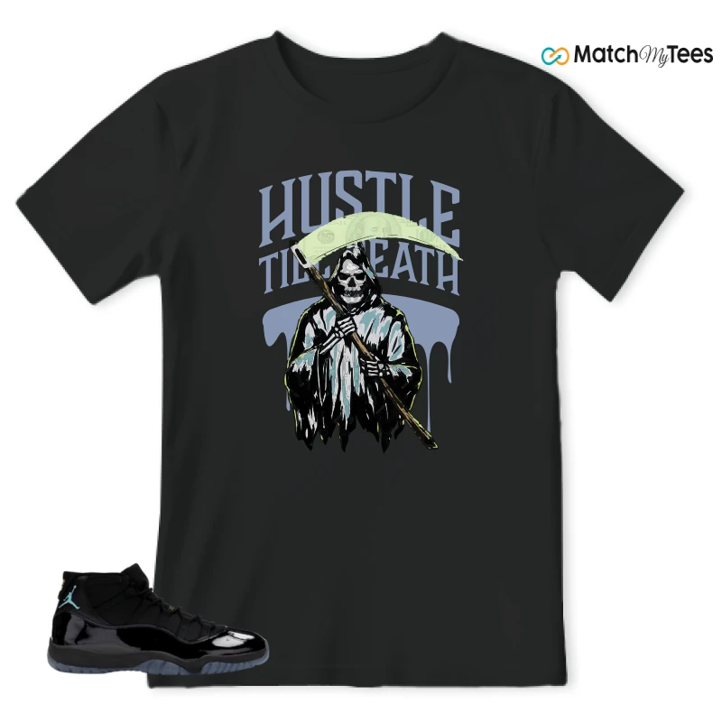 NIKE AIR JORDAN 11 RETRO GAMMA BLUE 2025 SNEAKER Matching Tees t-shirt