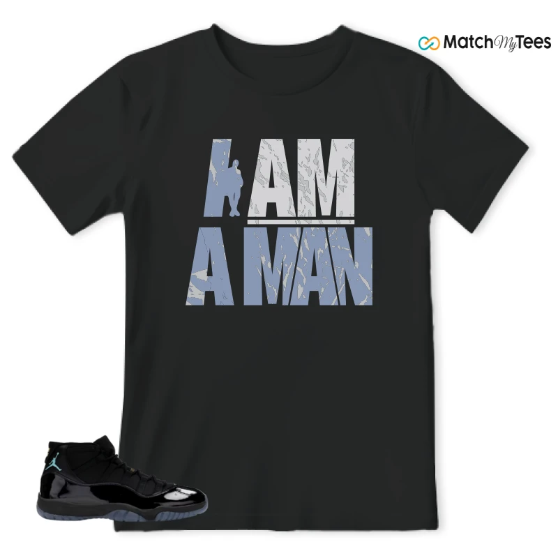 NIKE AIR JORDAN 11 RETRO GAMMA BLUE 2025 SNEAKER Matching Tees t-shirt
