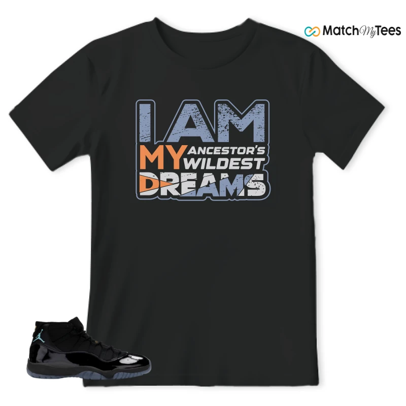 NIKE AIR JORDAN 11 RETRO GAMMA BLUE 2025 SNEAKER Matching Tees t-shirt