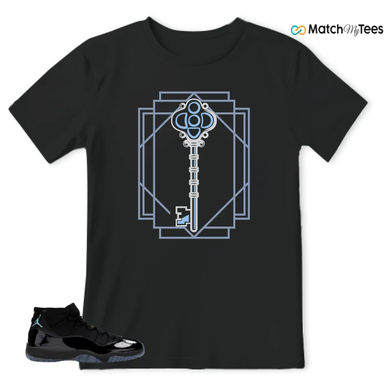 NIKE AIR JORDAN 11 RETRO GAMMA BLUE 2025 SNEAKER Matching Tees t-shirt