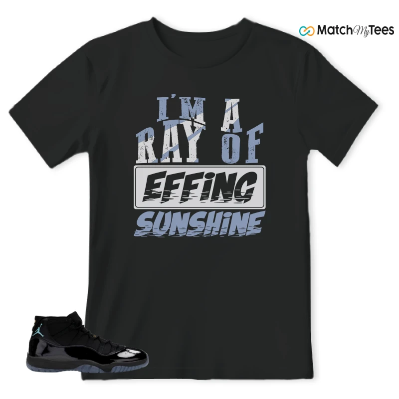 NIKE AIR JORDAN 11 RETRO GAMMA BLUE 2025 SNEAKER Matching Tees t-shirt