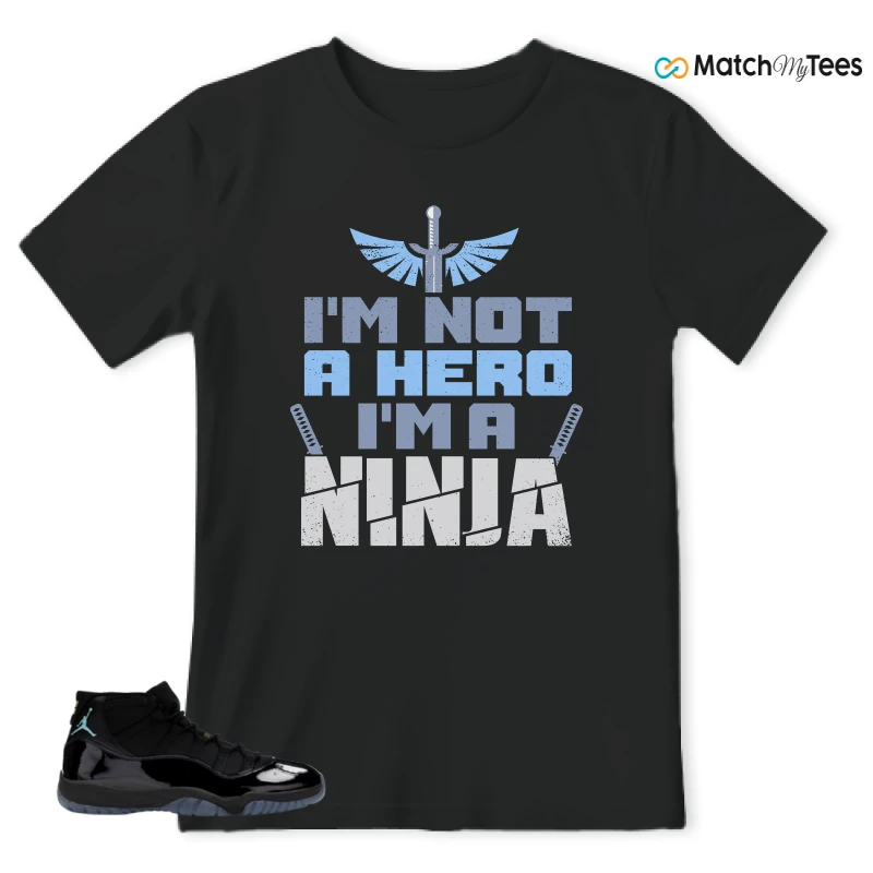 NIKE AIR JORDAN 11 RETRO GAMMA BLUE 2025 SNEAKER Matching Tees t-shirt