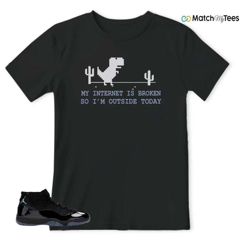 NIKE AIR JORDAN 11 RETRO GAMMA BLUE 2025 SNEAKER Matching Tees t-shirt