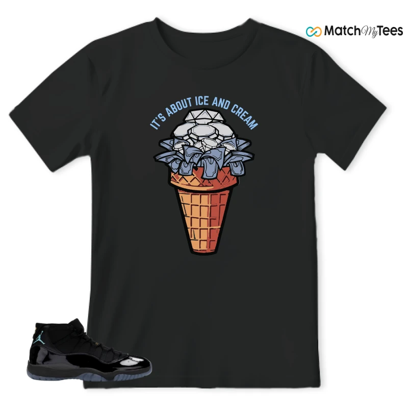 NIKE AIR JORDAN 11 RETRO GAMMA BLUE 2025 SNEAKER Matching Tees t-shirt